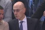 NBA总裁萧华现场督战总决赛雷霆VS步行者天王山大战